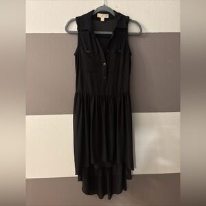 MICHAEL Michael Kors Black High Low Dress